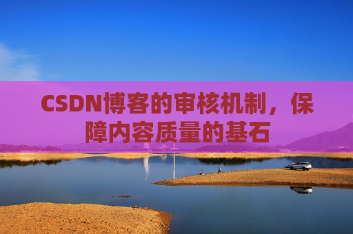 CSDN博客的审核机制，保障内容质量的基石